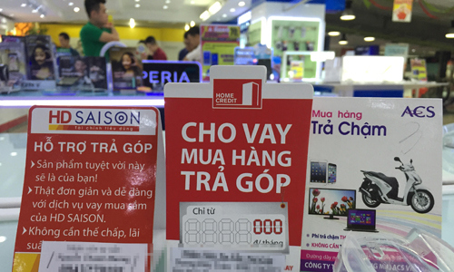 Cho vay mua hàng trả góp tại điểm bán bão hòa là lúc các công ty tài chính tiêu dùng đi tìm hướng mới để tăng trưởng. Nguồn: Internet