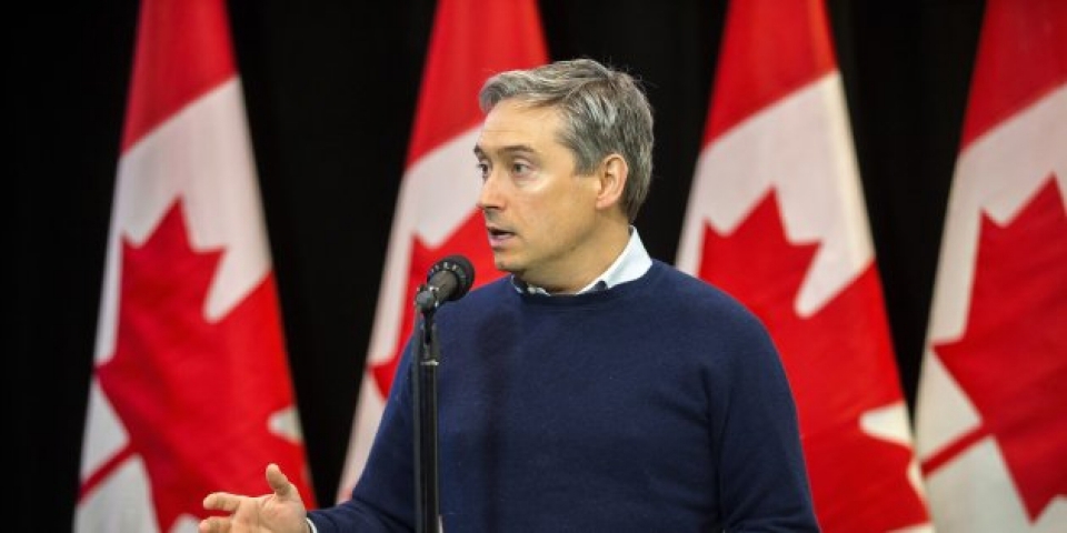 Bộ trưởng Thương mại Canada Francois-Philippe Champagne. Nguồn:Huffington Post