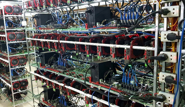 Máy đào tiền ảo. Nguồn: Internet