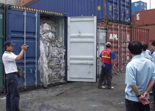 Rà soát lại tất cả các giấy phép còn hạn ngạch, không cấp mới giấy phép doanh nghiệp nhập phế liệu. Nguồn: Internet