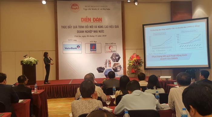 Diễn đàn Thúc đẩy quá trình đổi mới và nâng cao hiệu quả doanh nghiệp Nhà nước.