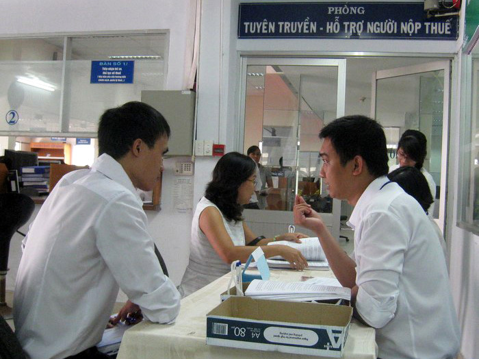Cơ quan thuế sẽ  giải quyết trực tiếp và nhanh nhất những vướng mắc phát sinh trong hoạt động sản xuất kinh doanh của DN. Nguồn: internet