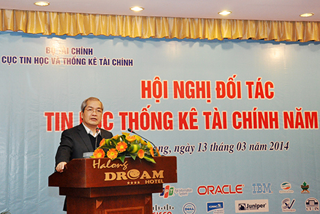 Thứ trưởng Phạm Sỹ Danh phát biểu chỉ đạo Hội nghị. Nguồn: mof.gov.vn