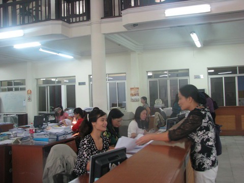 Kho bạc Nhà nước Thành phố luôn hoàn thành tiến độ giải ngân vốn theo kế hoạch. Nguồn: internet
