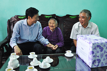Giảm tiền sử dụng đất đối với đất ở trong hạn mức giao đất ở đối với người có công với cách mạng. Nguồn: internet