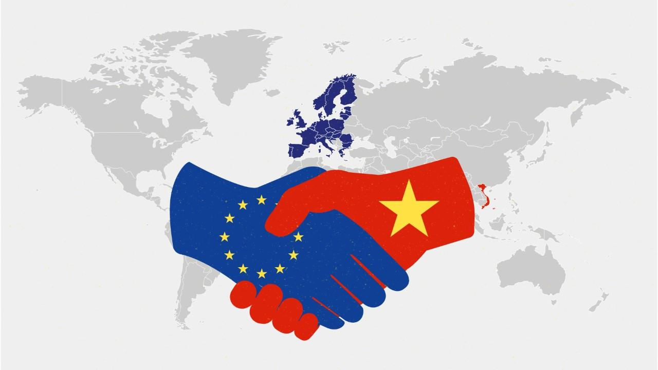 Hiệp định thương mại tự do Việt Nam – EU (EVFTA) được nhận định là đòn bẩy giúp Việt Nam hội nhập sâu rộng