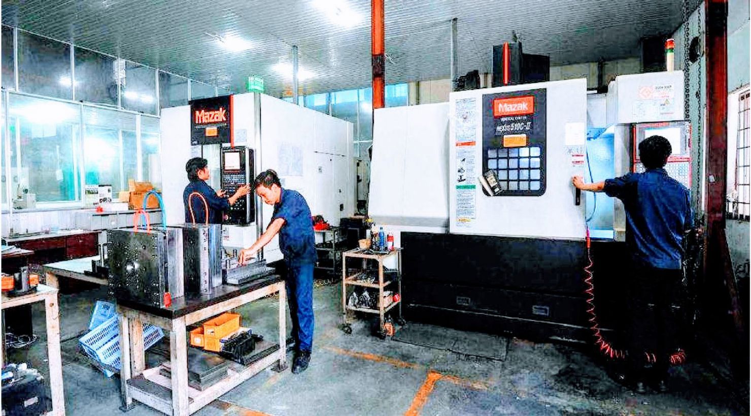 Hoạt động sản xuất tại Công ty Vĩnh Phát