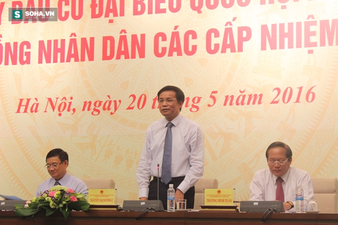 Họp báo về công tác chuẩn bị cho ngày bầu cử đại biểu Quốc hội khóa XIV và đại biểu Hội đồng Nhân dân các cấp nhiệm kỳ 2016-2021.