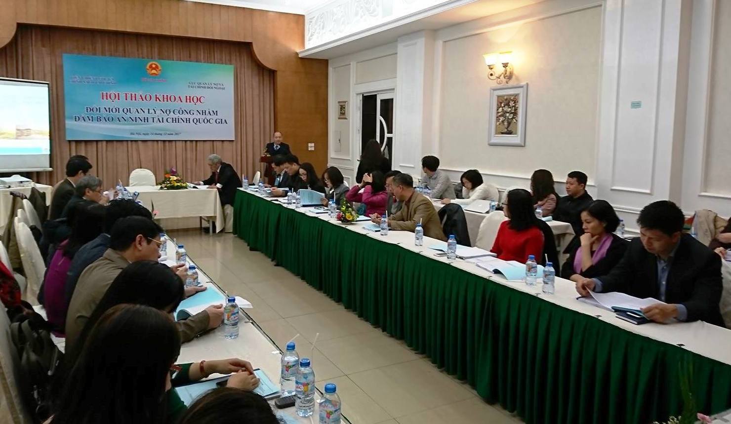 Toàn cảnh Hội thảo "Đổi mới quản lý nợ công nhằm đảm bảo an ninh tài chính quốc gia"