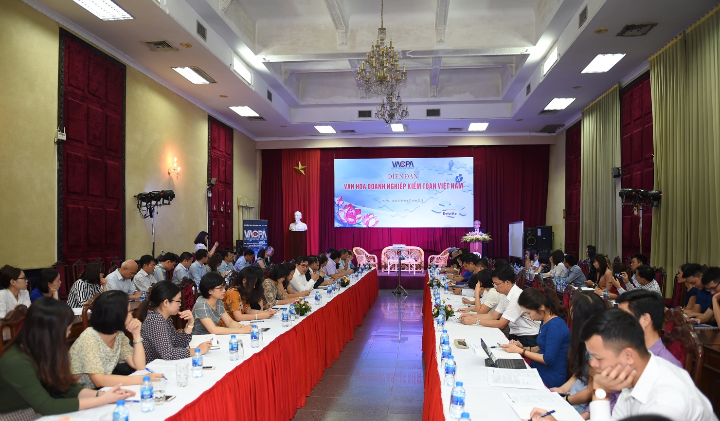 Toàn cảnh Diễn đàn văn hoá doanh nghiệp kiểm toán Việt Nam