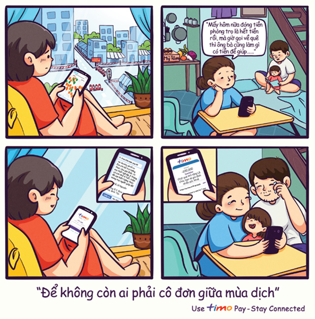 Câu chuyện ấm áp của chị Nguyên tham gia cứu trợ trên Zalo Connect, gửi về cho Timo đã được chia sẻ rộng rãi và lan tỏa trong cộng đồng trên mạng xã hội trong những ngày qua.