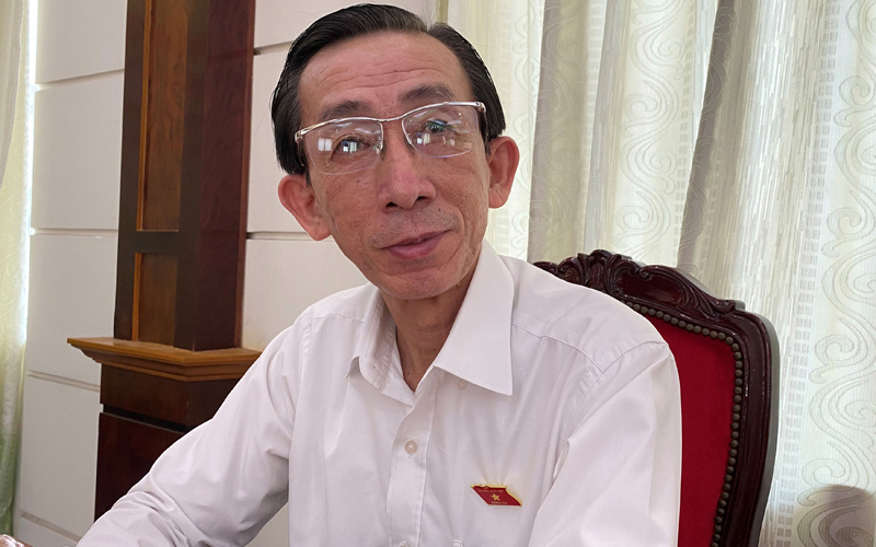 Đại biểu Quốc hội Trần Hoàng Ngân chia sẻ ý kiến.