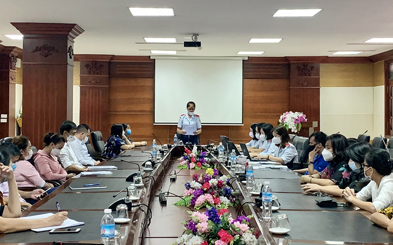 Đoàn thanh tra chuyên ngành Bảo hiểm xã hội tỉnh Quảng Ninh thanh tra doanh nghiệp tại địa bàn tỉnh. Ảnh: Quảng Ninh)