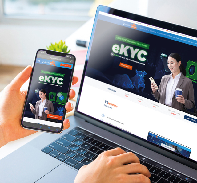 eKYC giúp khách hàng mở tài khoản chứng khoán nhanh chóng, tiện lợi, bảo mật.