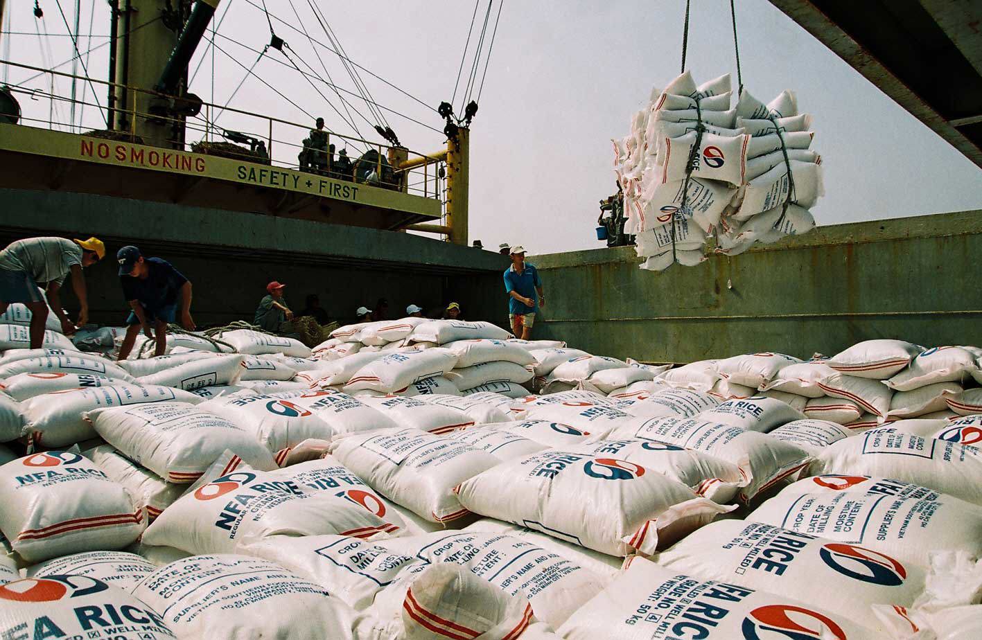 Xuất khẩu gạo của Việt Nam liên tục giữ vững trong tốp đầu về các quốc gia xuất khẩu gạo. Nguồn: Internet.
