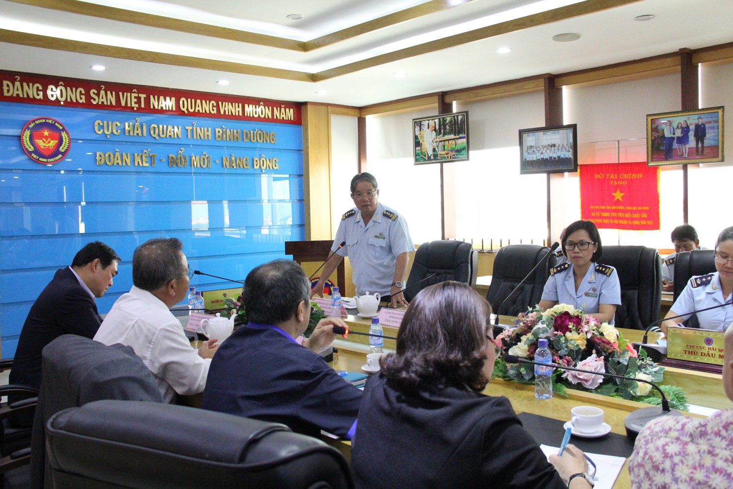 Lãnh đạo Hải quan Bình Dương đối thoại với Chi hội Hàn Quốc đầu tư tại Bình Dương