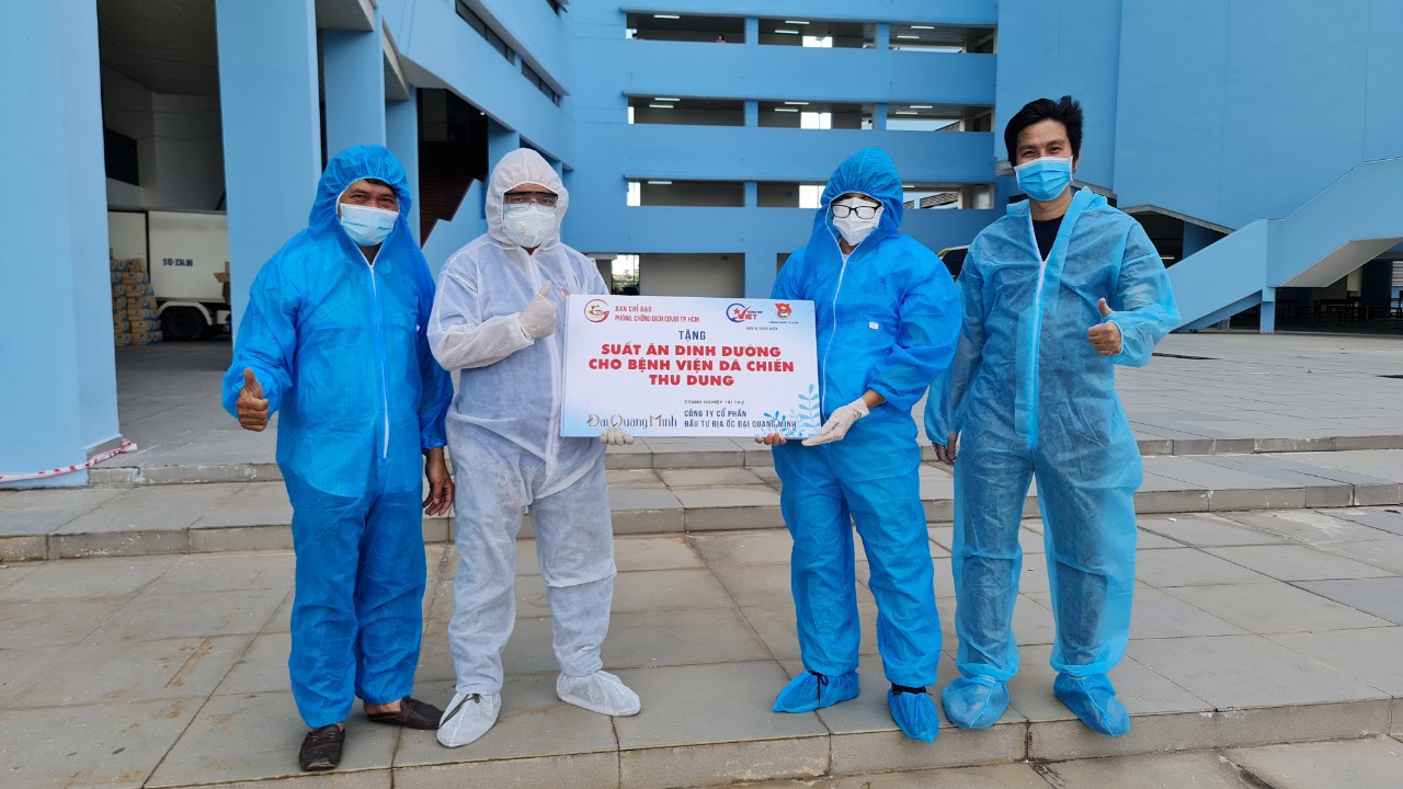 THACO ủng hộ 20.000 suất ăn dinh dưỡng cho bệnh nhân và lực lượng y tế tuyến đầu tại bệnh viện Thu Dung.