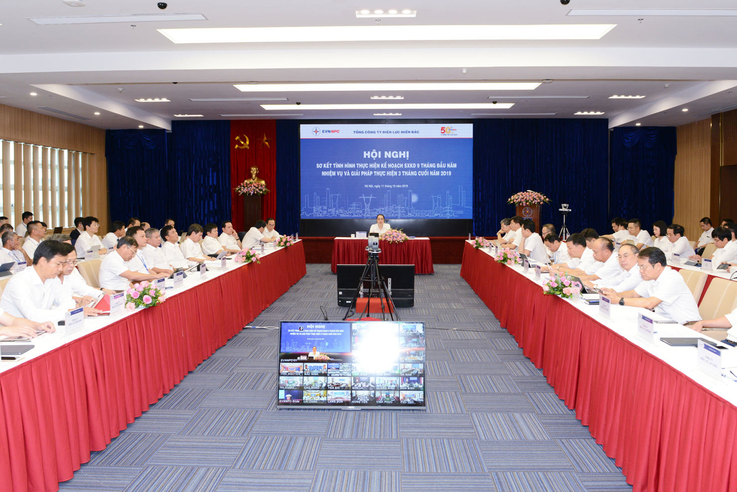 Sản lượng điện thương phẩm 9 tháng đầu năm 2019 của EVNNPC tăng 9,83% so với cùng kỳ năm 2018.