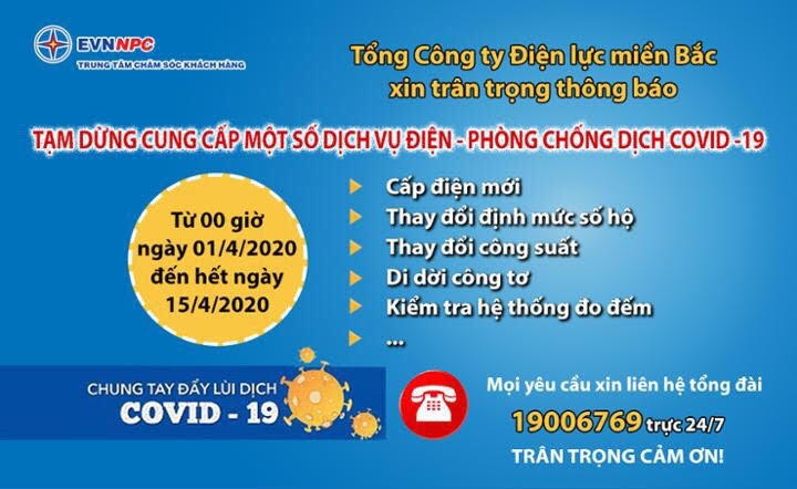 EVNNPC vẫn triển khai nhiều biện pháp vừa thực hiện thu tiền điện, vừa đảm bảo hạn chế tập trung đông người tại các điểm thu.