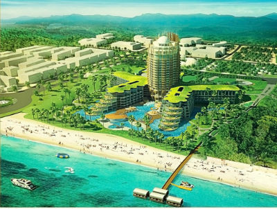 Dự án Khu nghỉ dưỡng 5 sao InterContinental Phú Quốc của BIM Group. Nguồn: internet