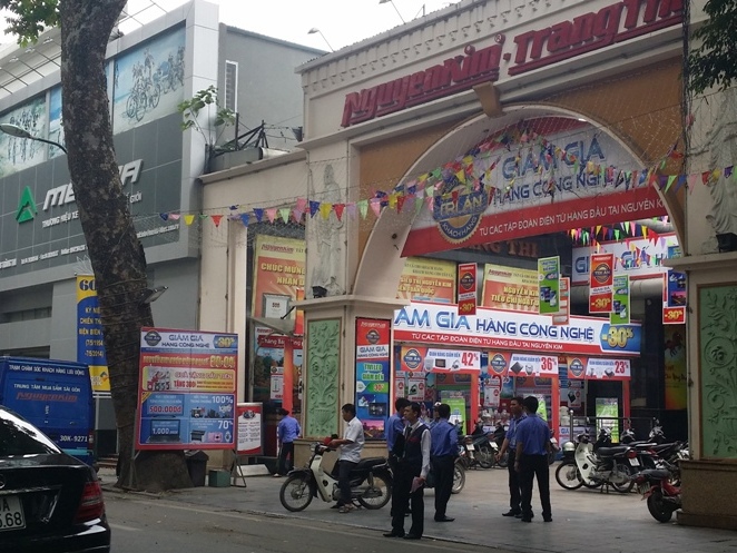 Mảnh đất tại 10B Tràng Thi là mạnh đất “vàng” của Công ty Thương mại Dịch vụ Tràng Thi. Nguồn: internet