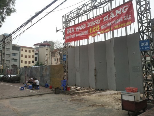 Khu đất vàng 265 Cầu Giấy, Hà Nội. Nguồn: internet