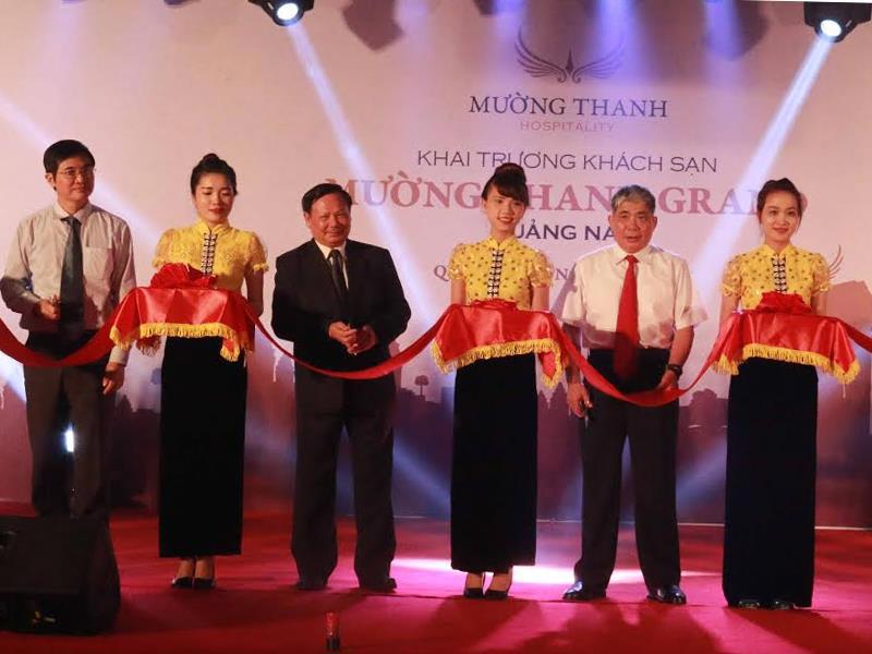 Mường Thanh Grand Quảng Nam được xây dựng quy mô kiên cố, với 233 phòng nghỉ hiện đại, tiện nghi. Nguồn: internet