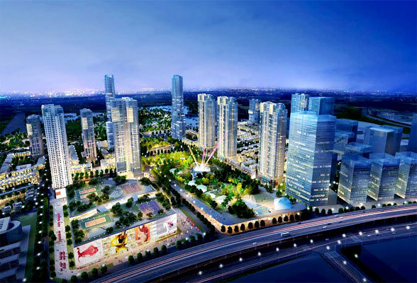 Phối cảnh dự án The Manor Central Park do Tập đoàn Bitexco làm chủ đầu tư. Nguồn: internet