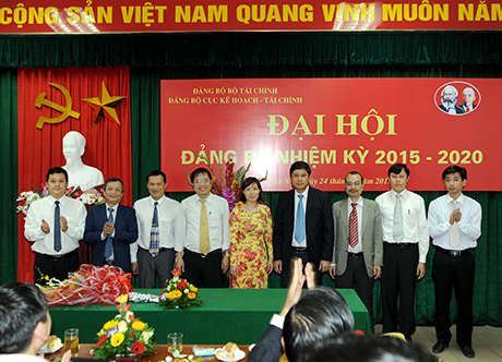 Ban chấp hành Đảng bộ Cục Kế hoạch - Tài chính nhiệm kỳ 2015-2020