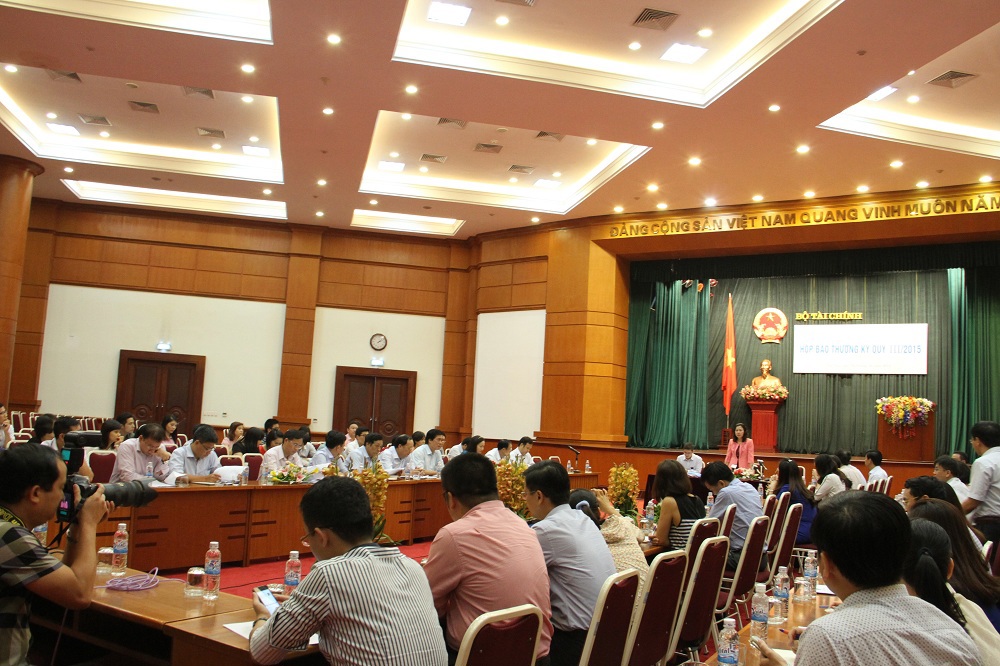 Toàn cảnh buổi Họp báo.