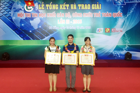 Các tập thể, cá nhân xuất sắc nhận giải thưởng tại Hội thi.