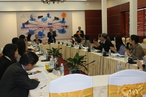 Toàn cảnh buổi hội thảo. Ảnh: NM.