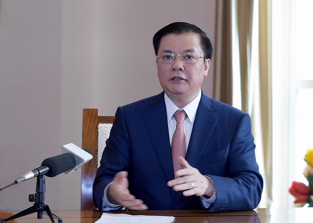 Bộ trưởng Bộ Tài chính Đinh Tiến Dũng.