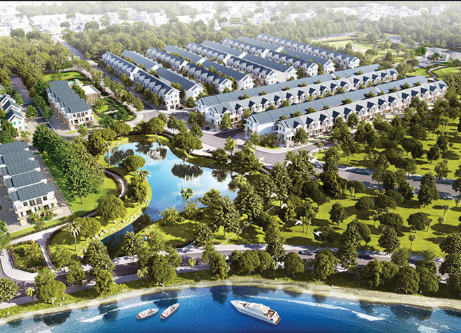 Phối cảnh Dự án Park Riverside, phường Phú Hữu, quận 9.