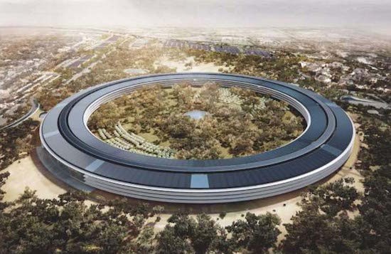 Phối cảnh công trình vĩ đại thể hiện ước mơ của Steve Jobs