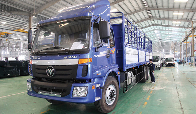 Thaco đang chiếm 45,4% thị phần bán xe ôtô, cổ phiếu được chào mua với giá trên 80.000 đồng/CP.