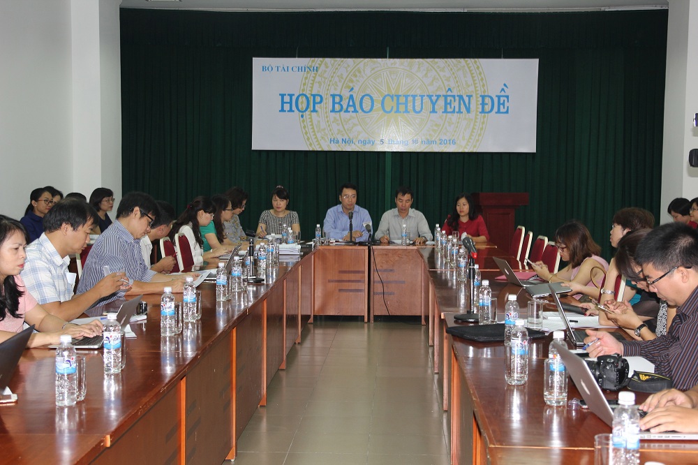 Toàn cảnh buổi Họp báo.
