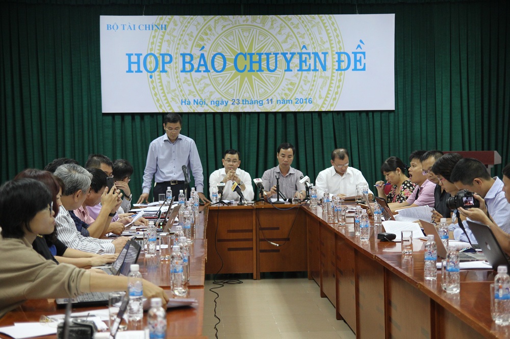 Toàn cảnh buổi Họp báo.