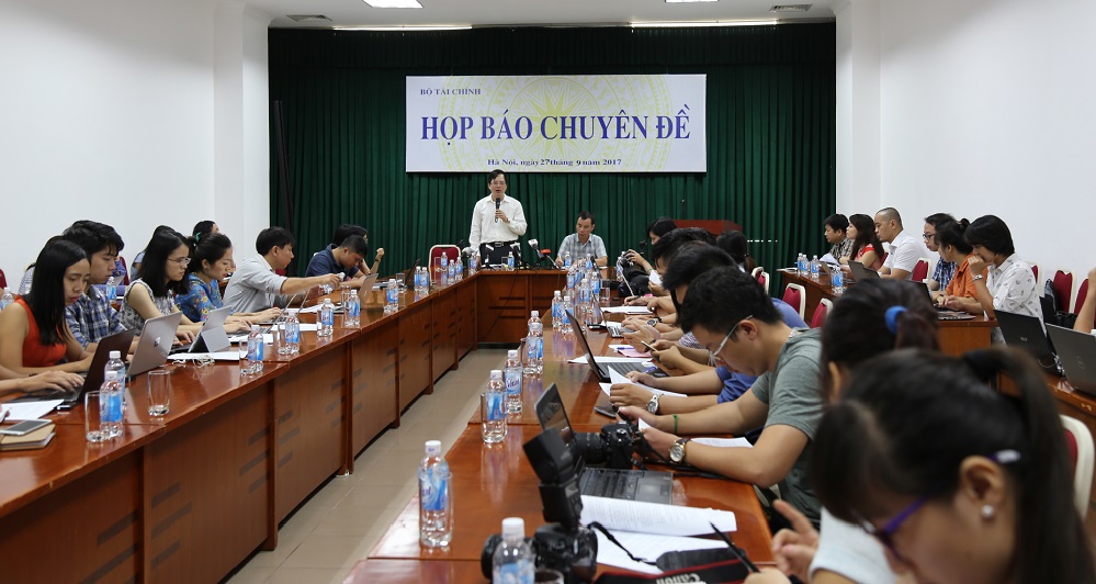 Toàn cảnh buổi Họp báo.