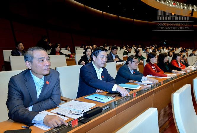 Luật Quản lý nợ công (sửa đổi) được Quốc hội thông qua với tỷ lệ số phiếu cao.