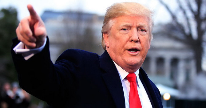 Tổng thống Mỹ Donald Trump - Ảnh: The Nation