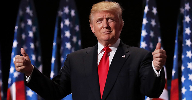 Tổng thống Mỹ Donald Trump.