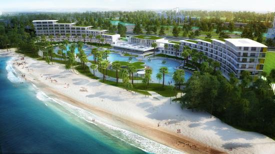 FLC Sầm Sơn có thể nói là công trình nghỉ dưỡng đầu tiên đạt chuẩn 5 sao mà Thanh Hóa đã xúc tiến đầu tư thành công.