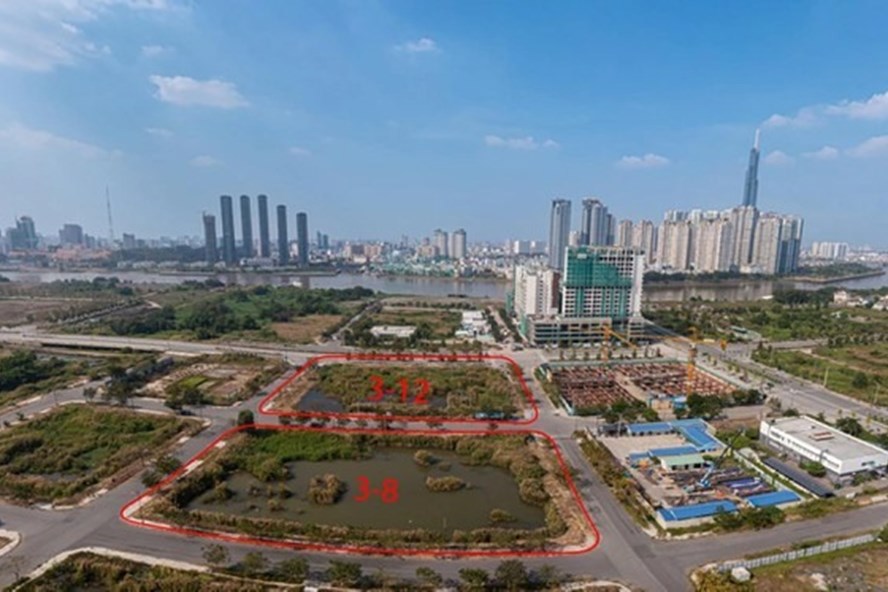 Đã có 2 doanh nghiệp bỏ cọc đấu giá đất Thủ Thiêm. Ảnh: laodong.vn