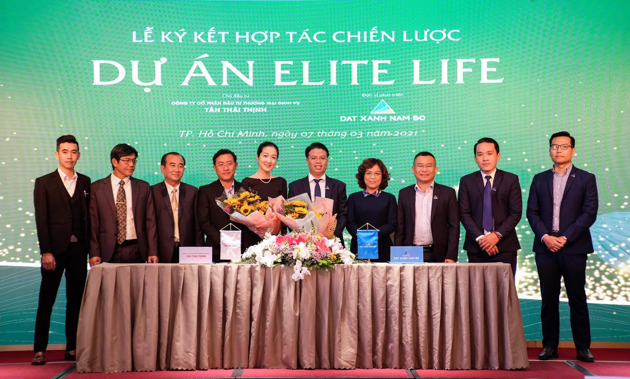 Lễ Ký kết hợp tác phát triển dự án Elite Life.