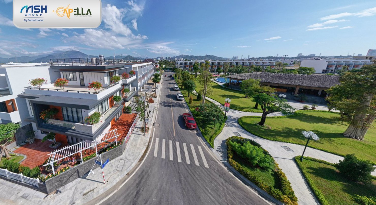 The Capella Garden đã hoàn thiện hạ tầng tiện ích và đón cư dân về ở rất đông.