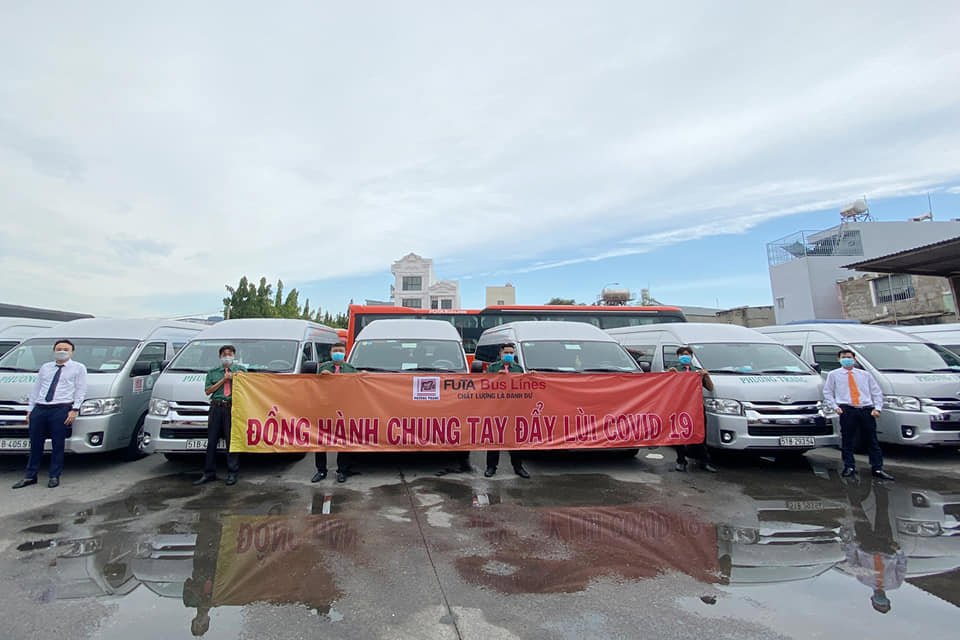 Tập đoàn Phương Trang chung tay cùng các tỉnh, thành phố đẩy lùi dịch bệnh Covid-19.