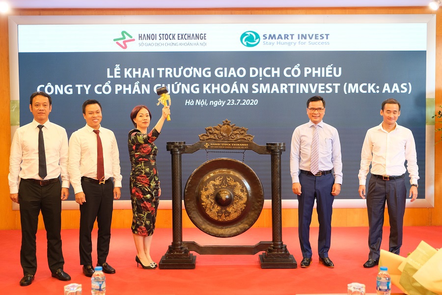 CTCP Chứng khoán SmartInvest chính thức đưa 31 triệu cổ phiếu giao dịch trên thị trường UPCoM.