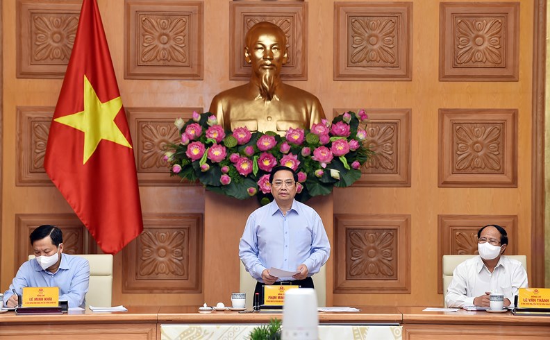 Thủ tướng Chính phủ Phạm Minh Chính phát biểu tại Hội nghị.