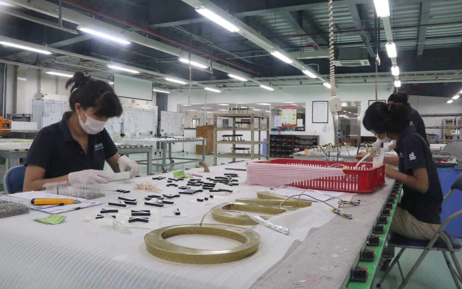 Sản xuất tại Công ty TNHH Daikan Việt Nam, tỉnh Đồng Nai. Ảnh: Thiên Vương